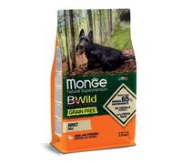Monge bwild cane adult mini anatra e patate 2,5 kg crocchette per cani small toy