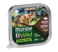 Monge BWild Grain Free Paté Terrine Large Breed - bisonte con verdure 100 g