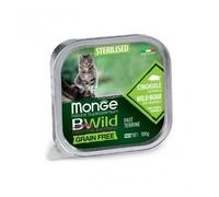 Monge B Wild Grain Free Cinghiale Con Ortaggi Cibo Umido Per