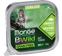 Monge BWild Grain Free Paté Terrine Sterilised - cinghiale con verdure 100 g
