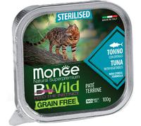 monge bwild cat sterilised tonno/ortaggi 100 g