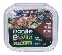 Monge Bwild Cat Large Breeds Bufalo/ortaggi 100 G