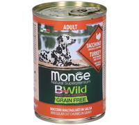 Monge BWild Grain Free Dog Adult Tacchino con Zucca e Zucchine 400g 40