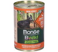 Monge BWild Grain Free Dog Mini Adult Anatra con Zucca e Zucchine 400g