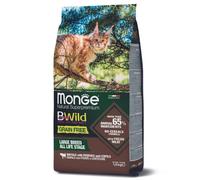Monge Bwild Grain Free Large breed Cat Bufalo - 1,5 kg - Croccantini per gatti - 1° ORDINE? scegli lo sconto BZR5 / BZR20 + 200 punti fedeltà