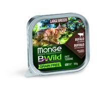 Monge BWild Grain Free Paté Terrine Large Breed - bisonte con verdure 100 g