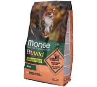 Monge Bwild Grain Free per Gatti Adult con Salmone e Piselli 1,5 Kg 15