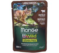 Monge Bwild Large Breeds Cat Bufalo e Ortaggi 7x85 g