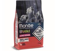 MONGE BWILD DOG LOW GRAIN PUPPY & JUNIOR CERVO 2,5 KG.