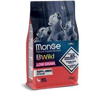 Monge BWILD PUPPY DEER, cibo per cani per tutte le razze (cibo per cuccioli, cib