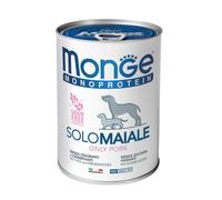 MONGE & C. SpA Crocchette Monge Monoprotein Maiale per cani, 400g