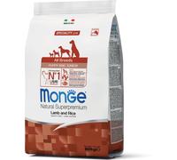 monge & c. spa Monge Cane Natural Superpremium Puppy&Junior All Breeds Agnello & Riso 800 Gr