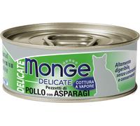 MONGE DELICATE POLLO CON ASPARAGI 80 GR.