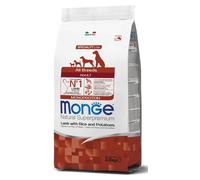 Monge Natural Superpremium All Breeds Adult Monoprotein Agnello con Riso e Patate - 12 kg - Crocchette Monoproteiche Cane - 1° ORDINE? scegli lo sconto BZR5 / BZR20 + 200 punti fedeltà