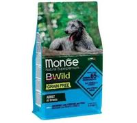 Monge BWild Grain Free Acciughe con Patate e Piselli All Breeds Adult - 2,5 kg , 1 sacco