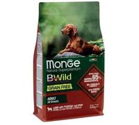 Monge Cane BWild Grain Free Adult Agnello con Patate e Piselli 2,5kg