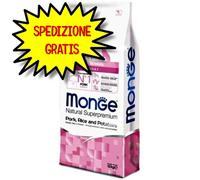 MONGE CANE CROCCHETTA ALL BREEDS ADULTO MAIALE, RISO E PATATE 12 KG
