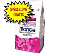 Monge Natural Superpremium Extra Small Adult Pollo Crocchette 3Kg Cani Adulti