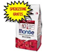 MONGE CANE CROCCHETTA MINI ADULT POLLO 3 KG