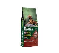 Monge Cane Crocchette Bwild Adult Agnello Patate e Piselli 12Kg Grain Free