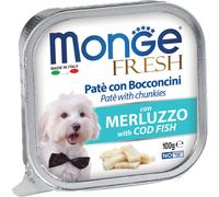 MONGE Fresh per cani Paté con merluzzo 100 g