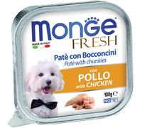 Monge Fresh Paté di pollo per cani 100 g