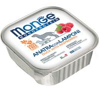 MONGE Fruit Dog Monoprotein 150 g - anatra con lamponi