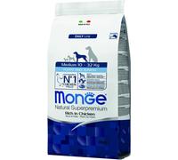 Monge Natural Medium Puppy & Junior Ricco di Pollo: 3 kg