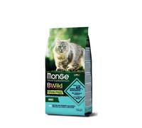 Monge Bwild Grain Free Merluzzo Patate e Lenticchie Kg.1,5 Cibo Secco per Gatti