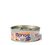 Monge Cat Delicate Pollo con Patate e Carote - 80 gr