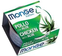 Monge Cat Fruit Kitten Pollo con Aloe Lattina 80g