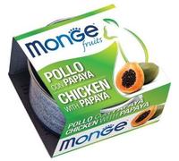Monge Cat Fruit Pollo con Papaya Lattina 80 g
