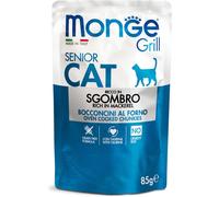 Monge Cat Grill 85 gr: Senior Sgombro