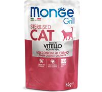 Monge Cat Grill 85 gr: Sterilised Vitello