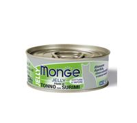 MONGE JELLY FILETTI TONNO CON SURIMI 80 GR.