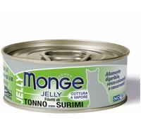 Monge Cat Lattina Multipack 24x80G TONNO E SURIMI