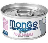 MONGE MONOPROTEIN PEZZETTI SOLO MAIALE 80 GR.