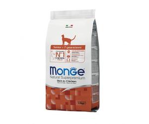 MONGE CAT NAT SENIOR POLLO