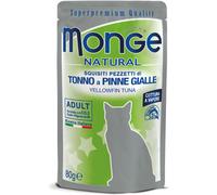 Monge Cat Natural Busta Multipack 24x80G TONNO DEL PACIFICO