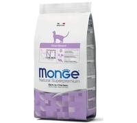 Monge Natural Superpremium Sterilised Ricco di Pollo 10 kg - Croccantini per gatti - 1° ORDINE? scegli lo sconto BZR5 / BZR20 + 200 punti fedeltà