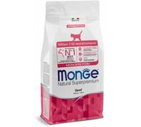MONGE SUPERPREMIUM CAT KITTEN MONOPROTEIN MANZO 1,5 KG.