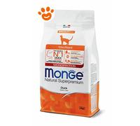 MONGE SUPERPREMIUM CAT STERILIZED MONOPROTEIN ANATRA 1,5 KG.