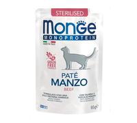 MONGE CAT STERIL PATE MANZO85G