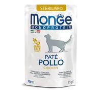 Monge Cat Monoprotein Patè Adult Sterilised Pollo Busta 85gr