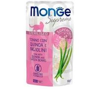 Monge Cat Supreme Adult Sterilised Tonno con Quinoa e Fagiolini Busta 80gr