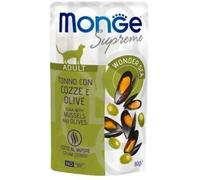 Monge Buste Supreme Adult con Tonno, Cozze e Olive – 80 g