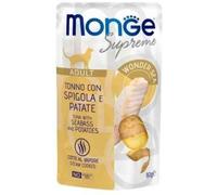 Monge Cat Supreme Adult Tonno con Spigola e Patate Busta 80gr