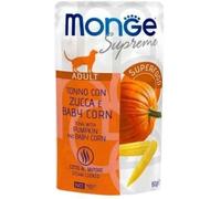 Monge Cat Supreme Adult Tonno con Zucca e Baby Corn Busta 80gr