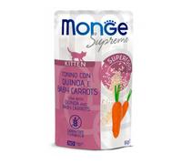 Monge cat supreme busta kitten tonno, quinoa e carotine 80gr