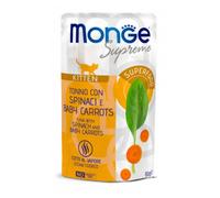 Monge cat supreme busta kitten tonno, spinaci e carotine 80gr